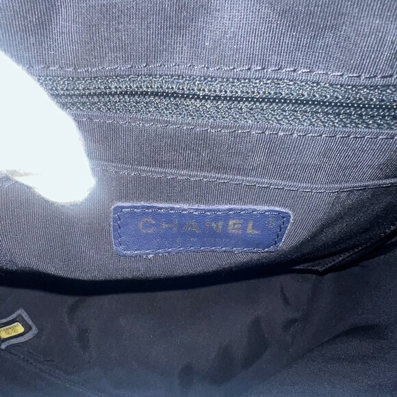 Chanel Navy Quilted Lambskin Small Urban Spirit Backpack - Picture 8 of 10